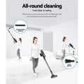Devanti Cordless Stick Vacuum 350W Brushless Grey