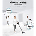 Devanti Cordless Stick Vacuum Cleaner Brushless 350W Grey