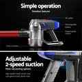 Devanti Cordless Stick Vacuum Cleaner Bagless 150W Red