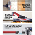 Devanti Cordless Stick Vacuum Cleaner Bagless 150W Red