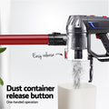 Devanti Cordless Stick Vacuum Cleaner Bagless 150W Red