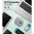 Devanti Mini Projector 1080P WiFi USB HDMI Portable Home Theatre