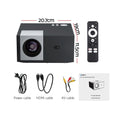 Devanti 4K Video Projector 1080P Google TV 5G WiFi Home Cinema