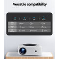 Devanti Bluetooth Projector WIFI 1080P HDMI Home Theater