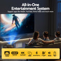 Devanti 4K Video Projector 1080P Android 5G WiFi Home Cinema