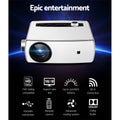 Devanti Mini Video Projector 1080P HD WiFi USB HDMI Portable