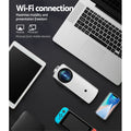 Devanti Mini Video Projector 1080P HD WiFi USB HDMI Portable