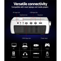 Devanti Mini Video Projector 1080P HD WiFi USB HDMI Portable