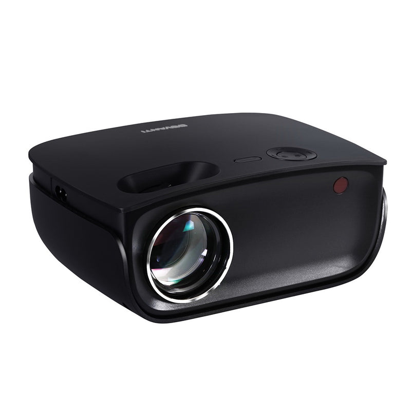 Devanti Portable Mini Projector 1080P WiFi HDMI Home Theater Black