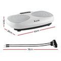 Everfit Vibration Machine Vertical Platform Resistance Rope Workout