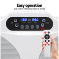 Everfit Vibration Machine Vertical Platform Resistance Rope Workout
