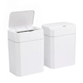 Artiss Rubbish Bin 12L 2-Pack Sensor Kitchen Automatic Motion Touchless White