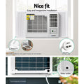 Devanti Window Air Conditioner 1.7kW Cooling Portable AC
