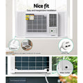 Devanti Window Air Conditioner 2.7kW Cooler Unit