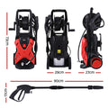 Giantz 2400PSI Electric Pressure Washer 10M Hose Pump