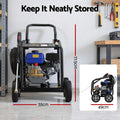 Giantz Petrol High Pressure Washer 3000PSI 7HP 4 Stroke Cleaner Commercial Blue