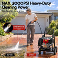 Giantz Petrol High Pressure Washer 3000PSI 7HP 4 Stroke Cleaner Commercial Red