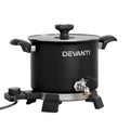 Devanti 5L Wax Melter 1200W Candle Making Melting Pot Quick Pour