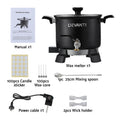 Devanti 5L Wax Melter 1200W Candle Making Melting Pot Quick Pour