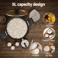 Devanti 5L Wax Melter 1200W Candle Making Melting Pot Quick Pour