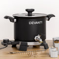 Devanti 5L Wax Melter 1200W Candle Making Melting Pot Quick Pour