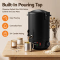Devanti 6L Wax Melter Candle Making 1520W Melting Pot Furnace Quick Pour Spout Soy Soap