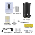 Devanti 10L Wax Melter 1520W Candle Making Pot Pour Spout