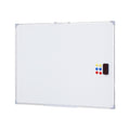 Magnetic Whiteboard 90x120cm Erase Board Marker Eraser Tray