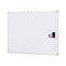 Magnetic Whiteboard 90x120cm Erase Board Marker Eraser Tray