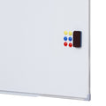 Magnetic Whiteboard 90x120cm Erase Board Marker Eraser Tray