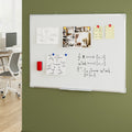 Magnetic Whiteboard 90x120cm Erase Board Marker Eraser Tray