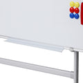Standing Whiteboard 90x120cm Double-Sided Magnetic Wheels Erase