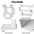 Artiss King Single Bed Frame with Bookshelf Storage