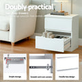 Artiss King Single Bed Frame with Bedside Table Set