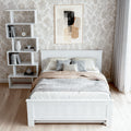 Artiss King Single Bed Frame with Bookshelf Storage