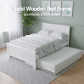 Artiss King Single Bed Frame with Bedside Table Set