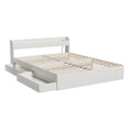 Artiss DOUBLE Bed Frame w/ Charging Ports 2 Storage Drawers