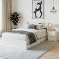 Artiss Single Bed Frame with Bedside Table Storage
