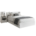 Artiss Single Bed Frame Charging Ports Bedside Table