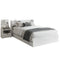 Artiss Single Bed Frame Charging Ports Bedside Table