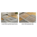 Artiss Single Bed Frame w/ Charging Ports Storage Drawers