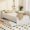 Artiss Single Bed Frame w/ Charging Ports Storage Drawers