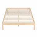 Artiss Bed Frame DOUBLE Size Wooden Base Mattress Platform Timber Pine BRUNO