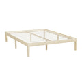 Artiss DOUBLE Bed Frame Wooden Pine Timber Base Mattress Platform