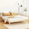 Artiss KING Bed Frame Timber Pine Wooden Base Mattress Platform