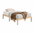 Artiss Bed Frame SINGLE Size Wooden Base Mattress Platform Timber Pine BRUNO