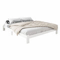 Artiss Bed Frame QUEEN Size Wooden White JADE