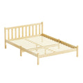 Artiss DOUBLE Bed Frame Wooden Oak SOFIE