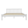 Artiss QUEEN Bed Frame Wooden White SOFIE