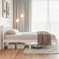 Artiss QUEEN Bed Frame Wooden White SOFIE